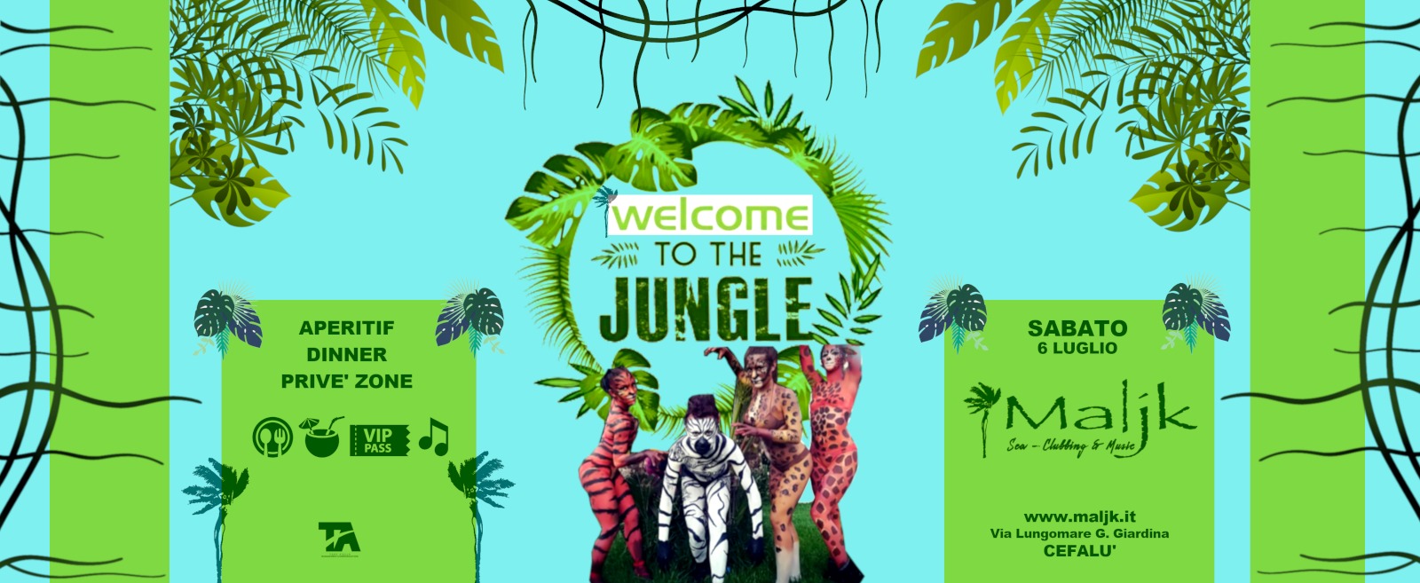 Voglia di avventura ? La giungla ti affascina ? Welcome To The Jungle.